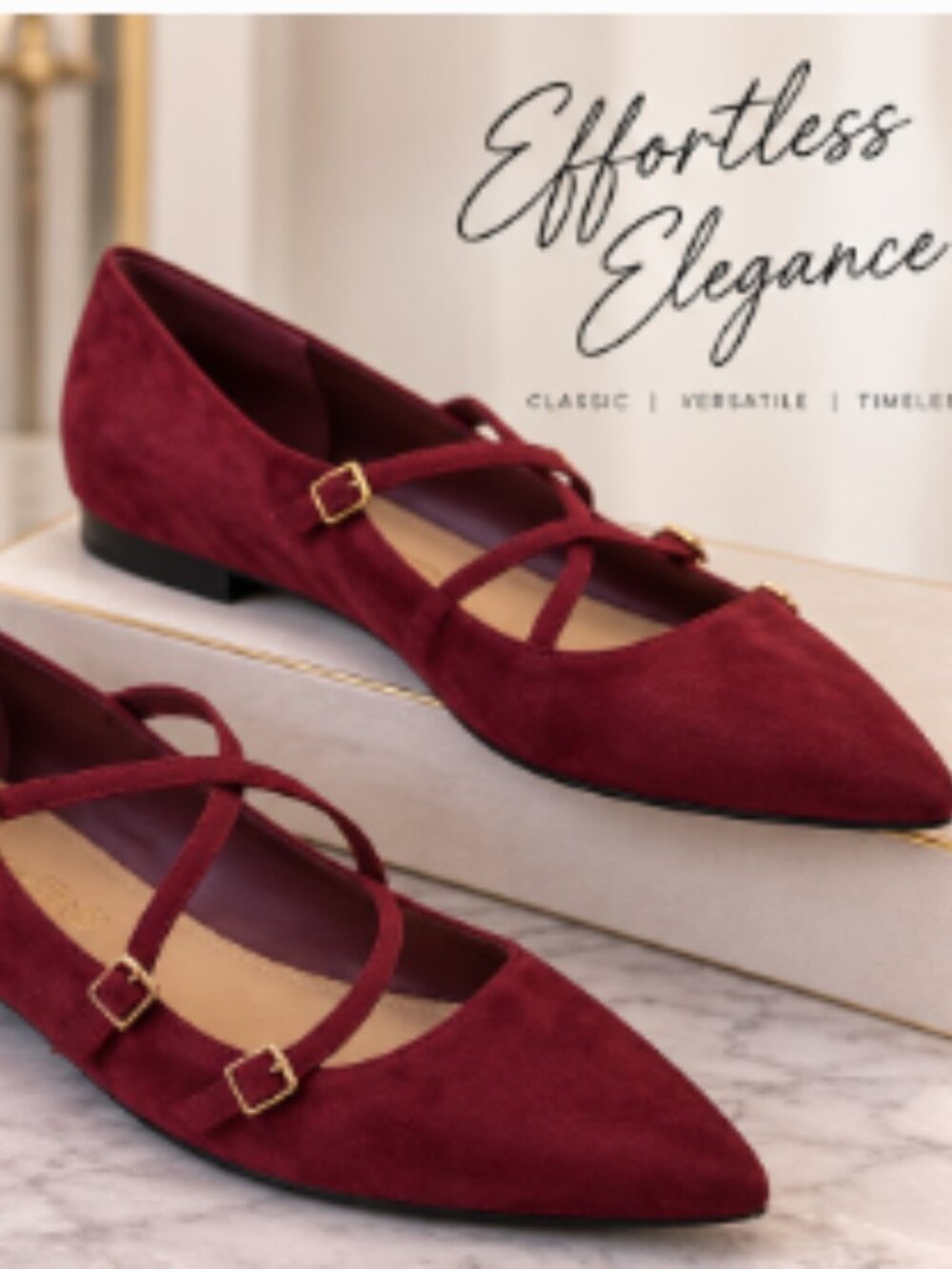👟 NWOT Restricted Women’s Burgundy Suede Loafers – Size 8.5